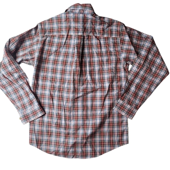 Brooks Brothers Boys Plaid Button Down Medium - Picture 3 of 4